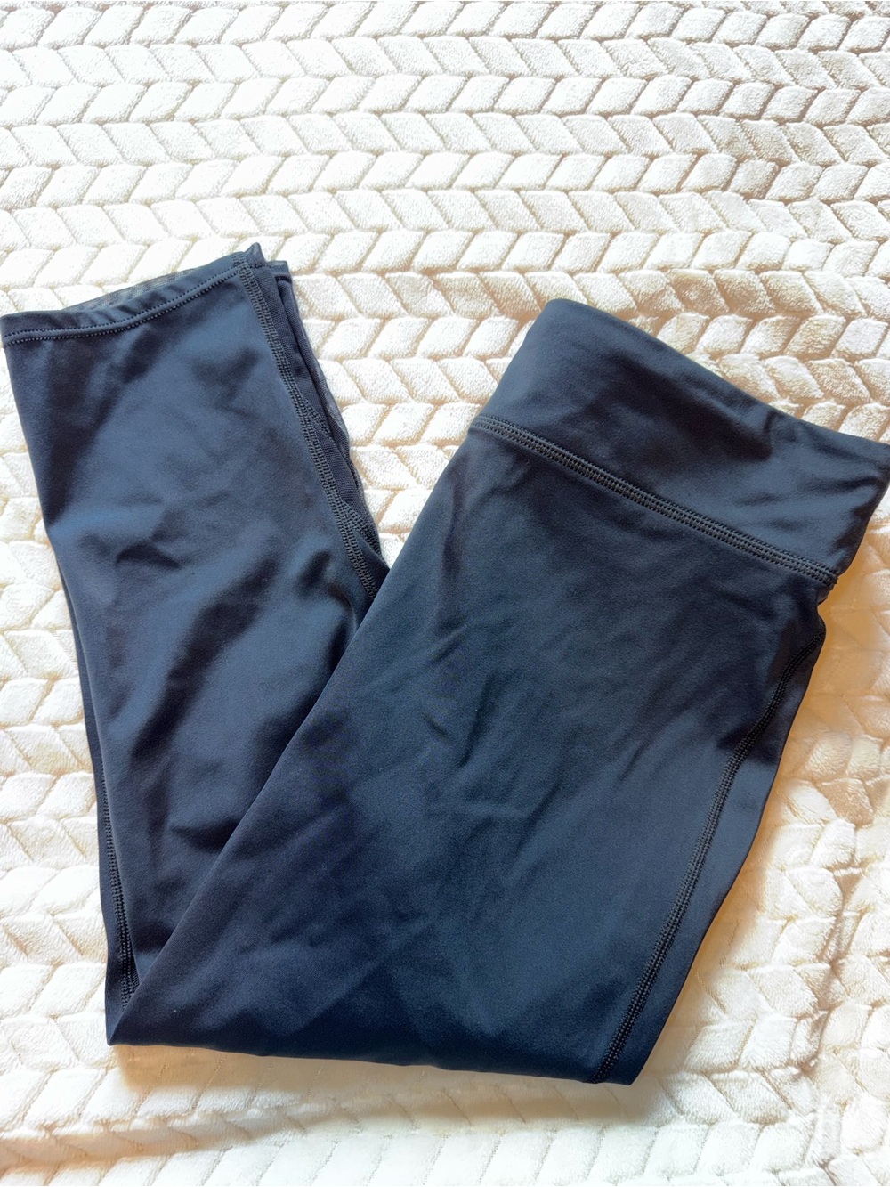 Jolyn Byron Crop Leggings Black Inseam 19” Size Large